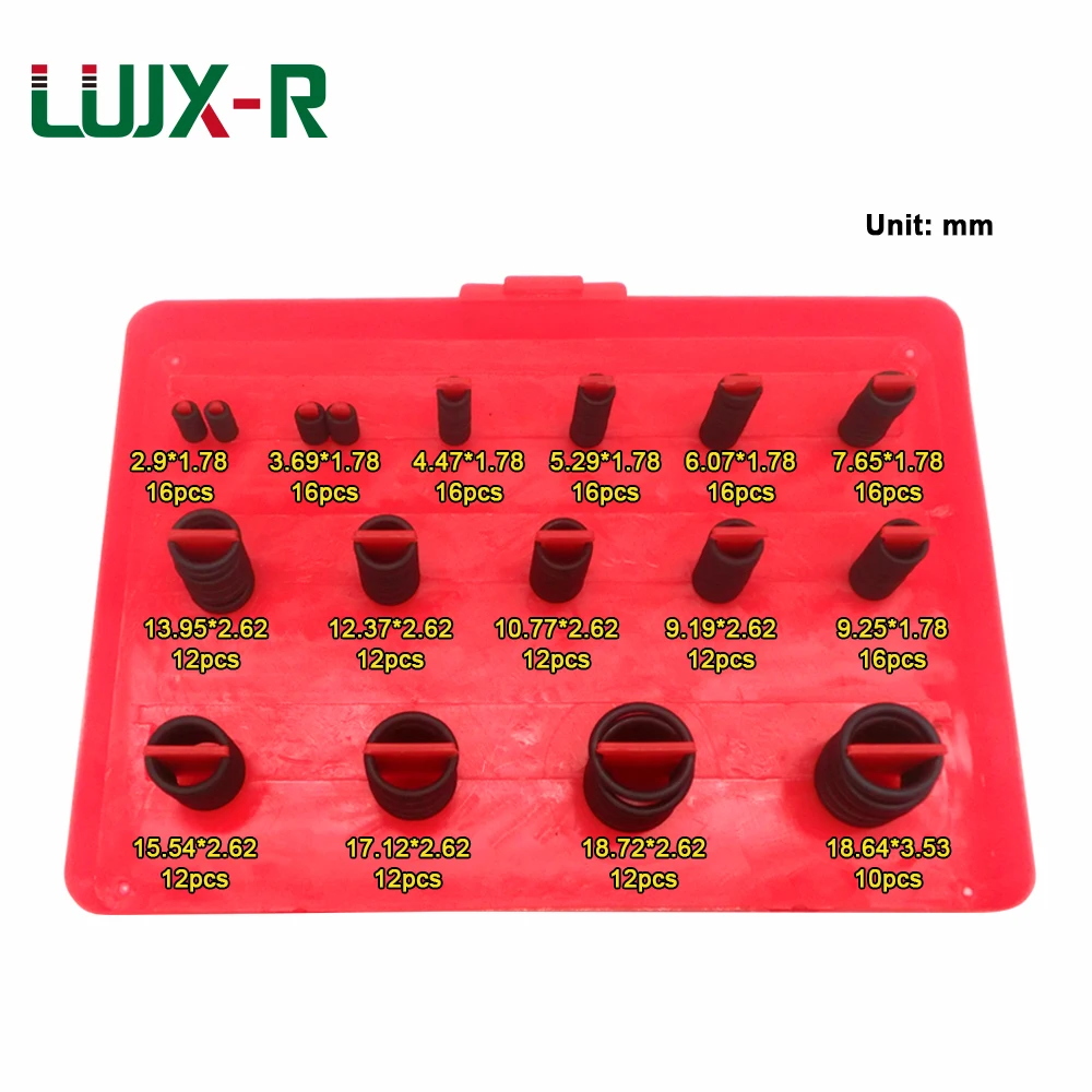 LUJX-R 30 Размер 347 шт резиновое уплотнительное кольцо набор Метрическая шайба