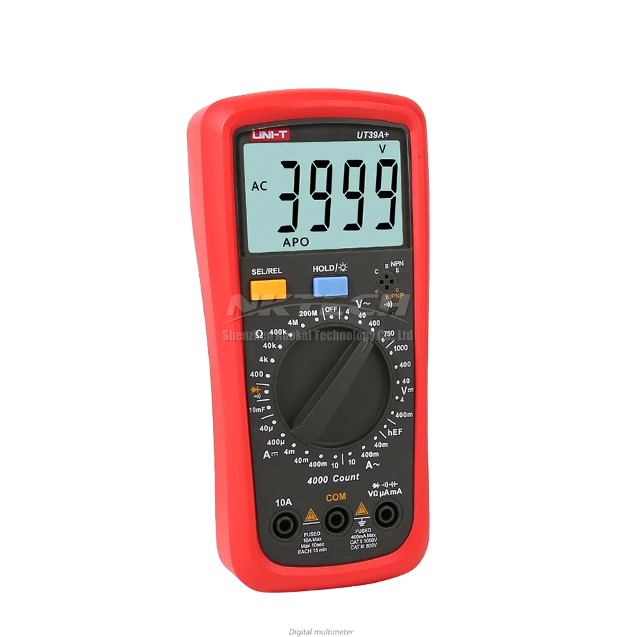 UNI T Цифровой мультиметр UT39A + UT39B UT39C UT39E тестеры сопротивления напряжения