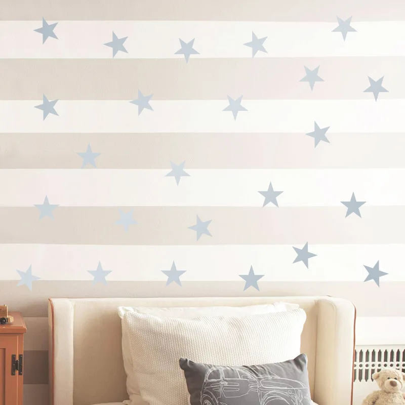 Настенные наклейки горячая Распродажа Звездный детский Декор 39 шт./лот детские