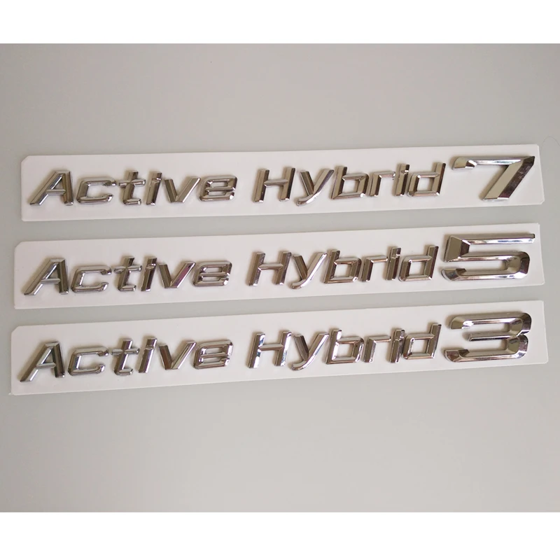 Наклейки-эмблемы задних/задних дверей автомобиля гибридные активные наклейки
