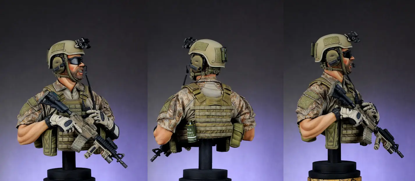 1/9 бюст модельная фигурка из смолы комплект Unassambled Неокрашенный BUST392