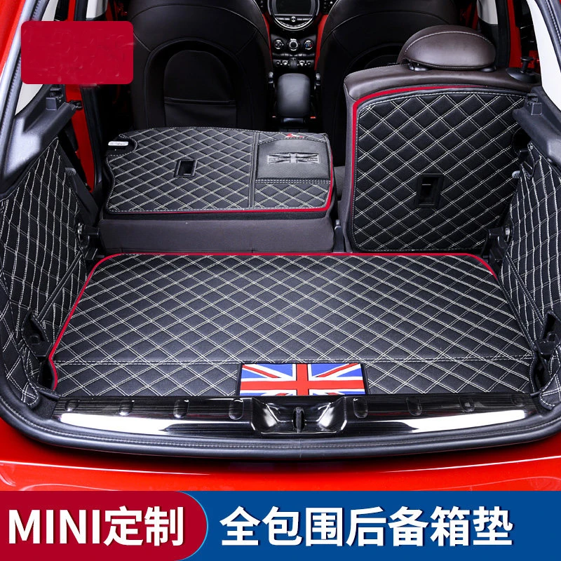 Абсолютно Новый ПВХ материал черный цвет стиль коврик для багажника Mini Cooper F54 F55 F56