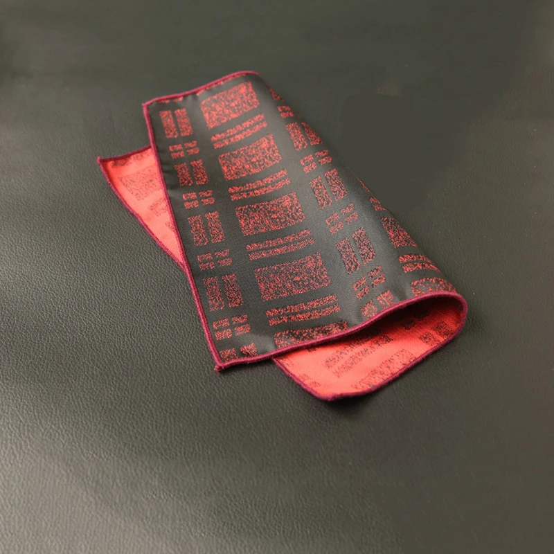 Платок с принтом в горошек клетчатый карман квадратный для мужчин костюмы