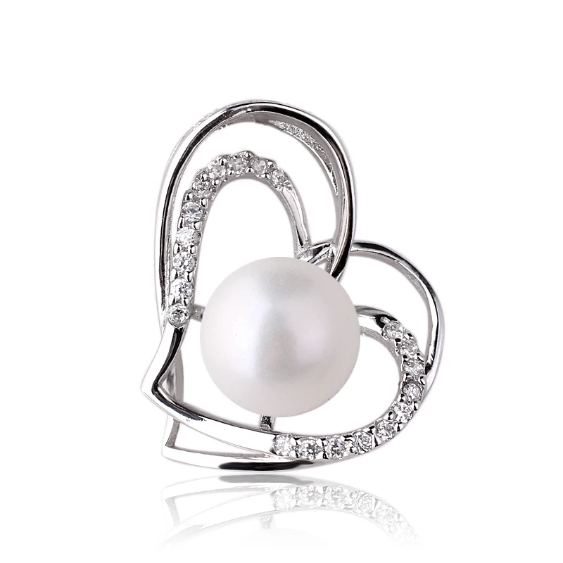 Уникальное женское ожерелье из настоящего серебра 925 пробы с кулоном в виде