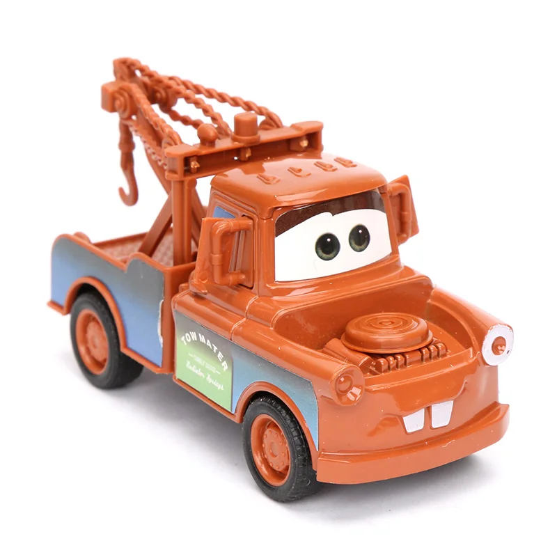 4 шт. 9 см оттяните автомобиль disney Pixar тачки 3 Lightning McQueen Mater Black Storm Ramirez 1:55 литая металлическая игрушка модель подарки для мальчиков