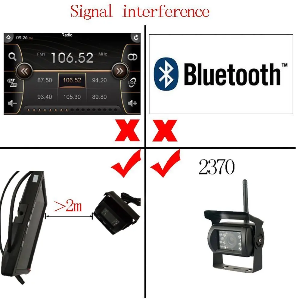 Podofo " TFT lcd беспроводной автомобильный монитор заднего вида HD дисплей камера помощь обратного хода камера система упаковки для автомобильных мониторов
