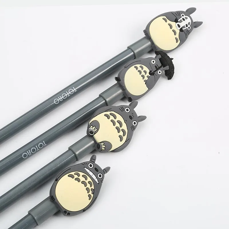 4 шт./лот 0 5 мм новинка милая гелевая ручка с чернилами My Neighbor Totoro авторучка Escolar