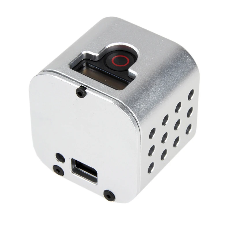 CNC Aluminium Protective Housing Case Cover Frame for GoPro Hero 4 5 Session Action Camera Accessory | Электроника
