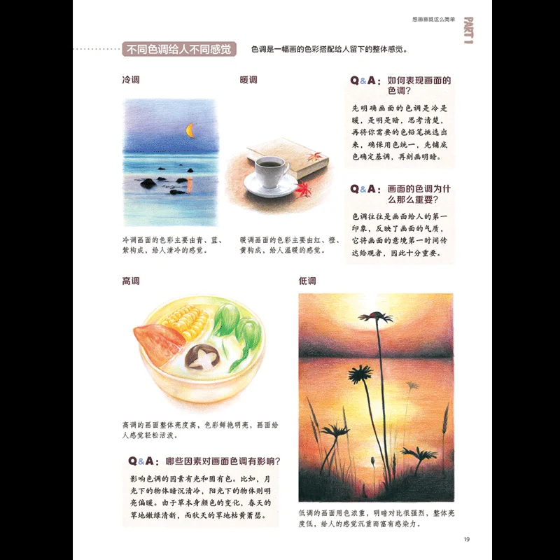 

Beginner Color Lead Painting Sketch Zero Basic Book Comics Simple Self-study Painting Technique Art Coloring Books Art Textbook