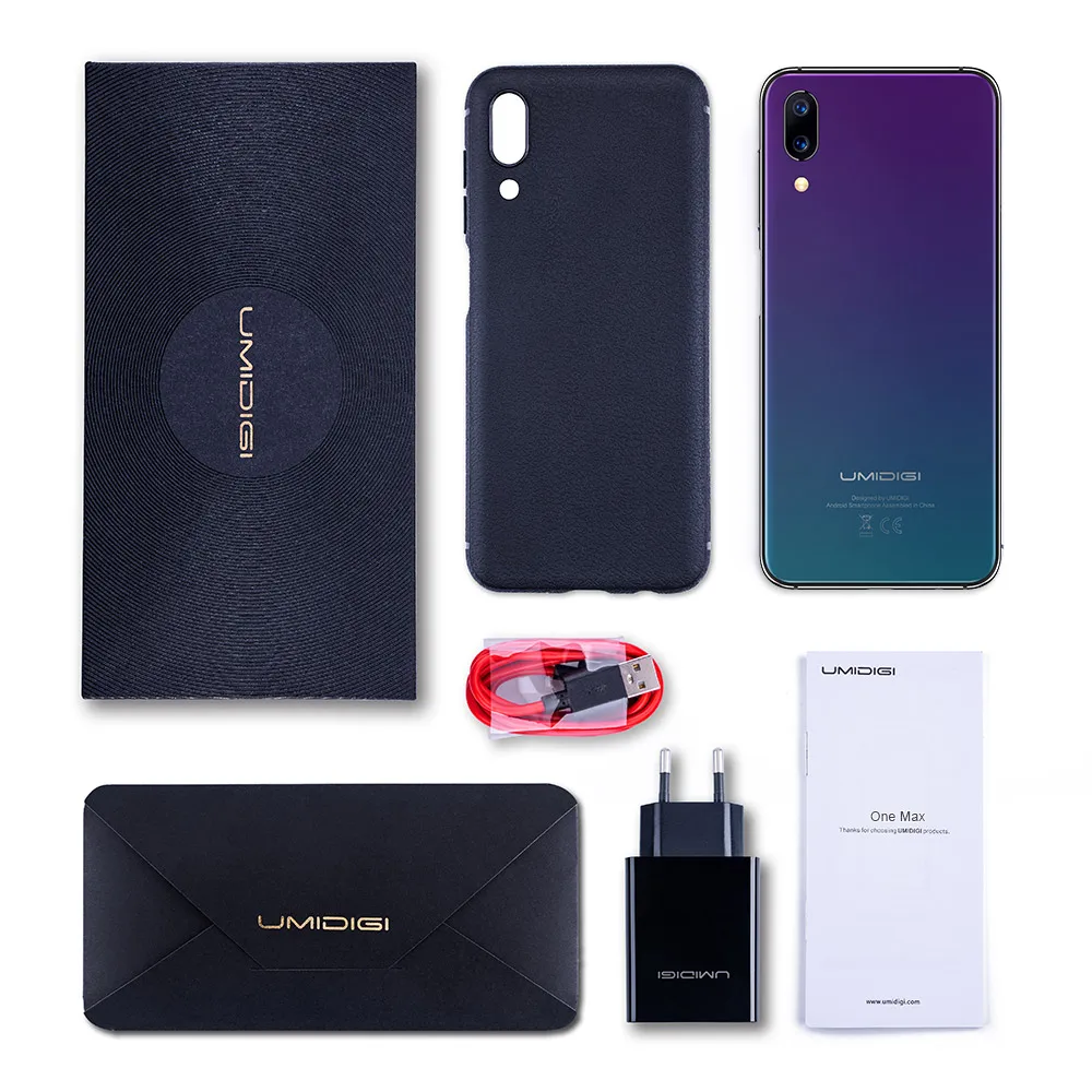 UMIDIGI One Max смартфон с 6 3 дюймовым дисплеем ОЗУ 4 Гб ПЗУ 128 ГБ Android 8 1|Смартфоны| |