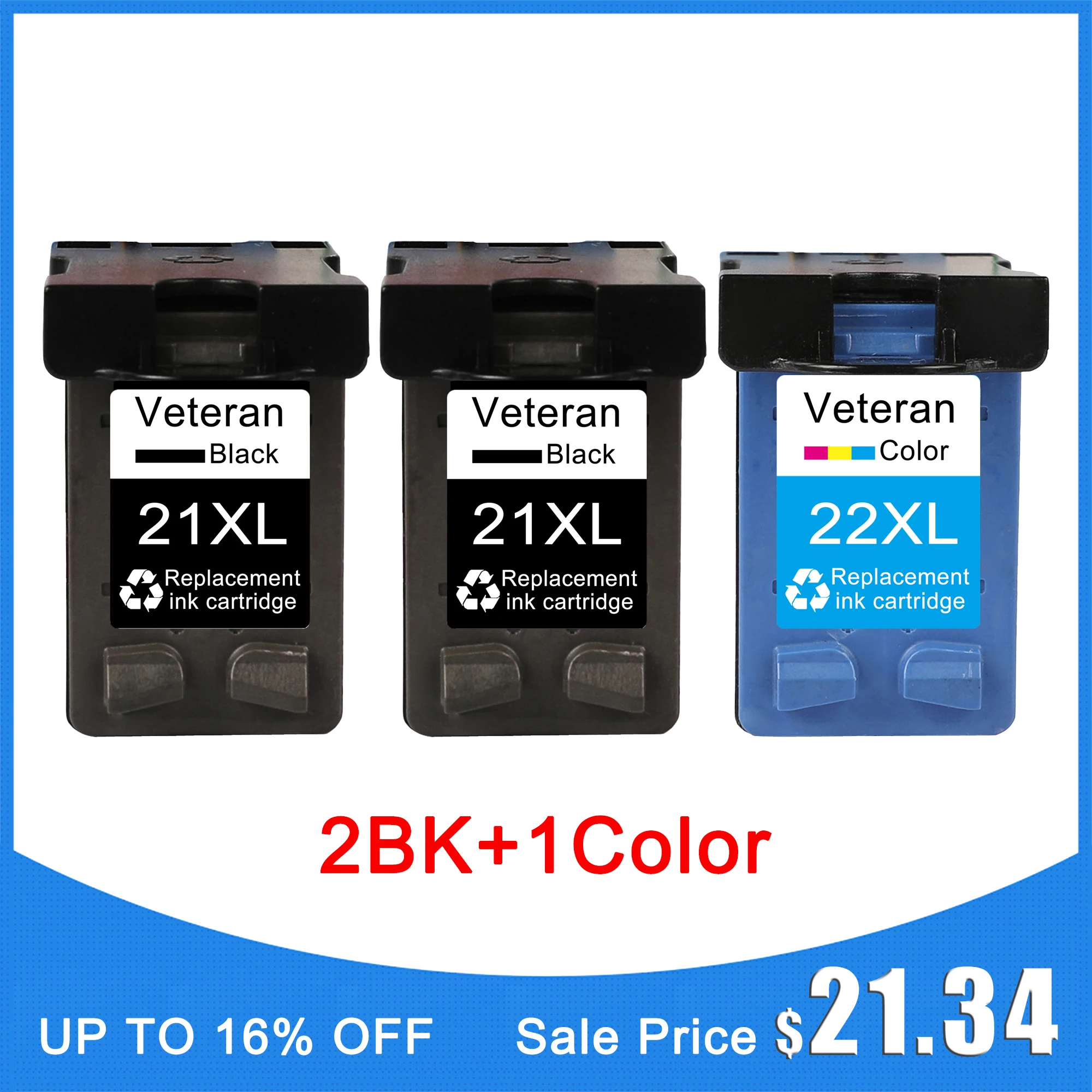 Ветеран 21 22 картридж для hp 21xl для hp 21 hp 22 чернильный картридж с чернилами hp Deskjet F2180 F4180 F2200 F2280 F300 F380 380 D2300 принтер