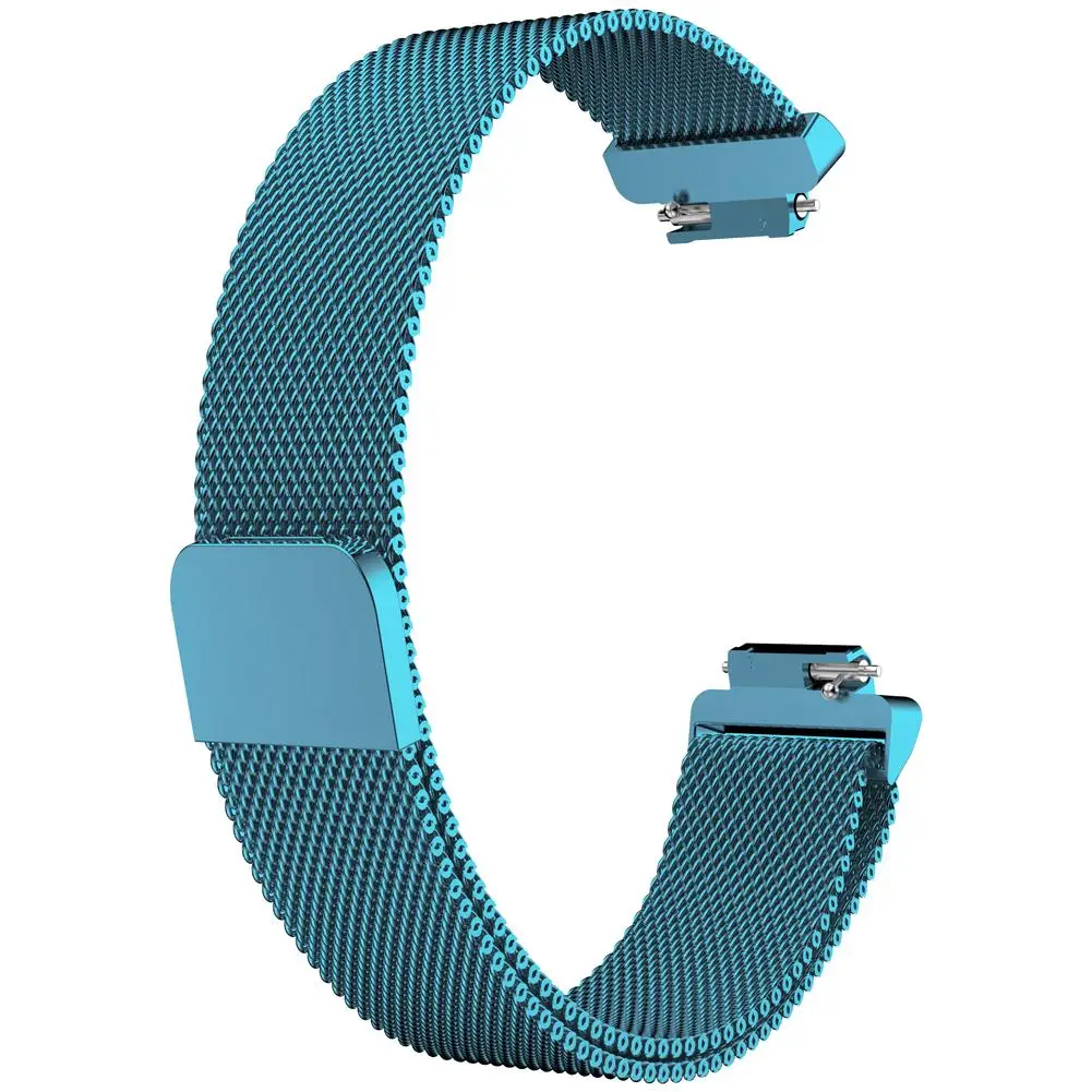 Ремешок для Fitbit Inspire HR трекер Миланского наручного ремешок с магнитной пряжкой сменсменный браслет из нержавеющей стали