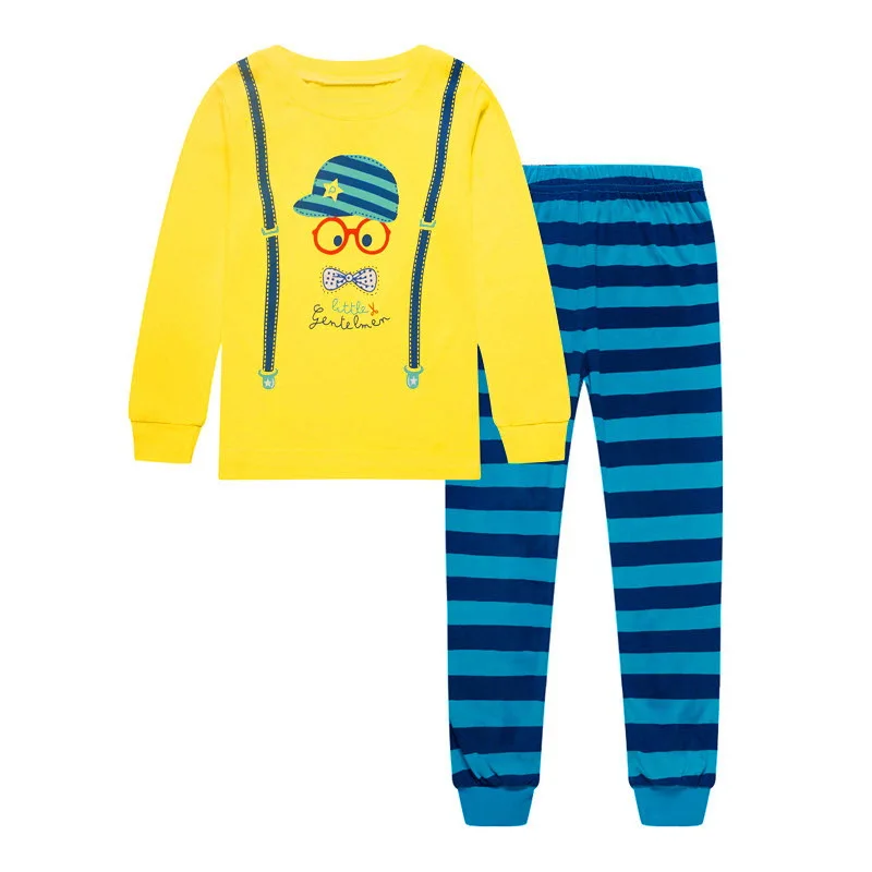 Для маленьких мальчиков и девочек Костюмы Комплект Детская пижамная ночная рубашка для Halloween, череп со светящимися вставками одежда ночная рубашка для малышей, одежда для сна - Цвет: style 10