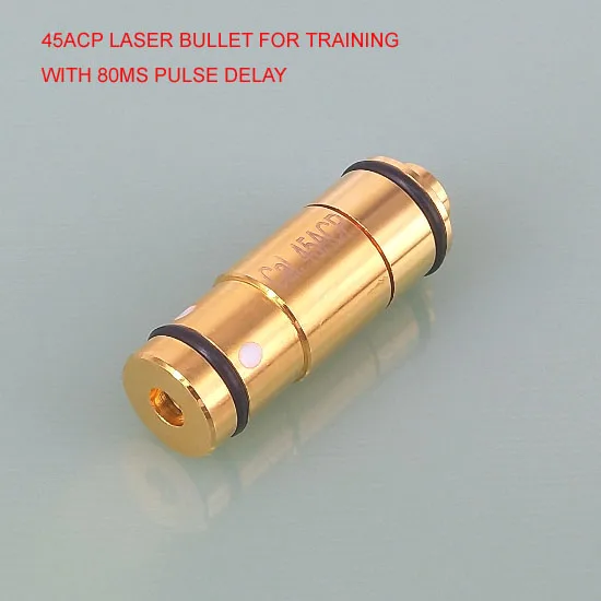 (Задержка 80 мс) 45ACP лазерный патрон для патронов сухого огня тренировочная