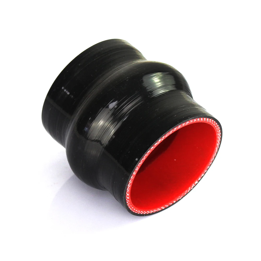 

R-EP 0 degree Straight Silicone Hump Hose 38 45 51 57 63 70 76 83 89MM Rubber Joiner Tube for Intercooler Cold Air Intake Pipe