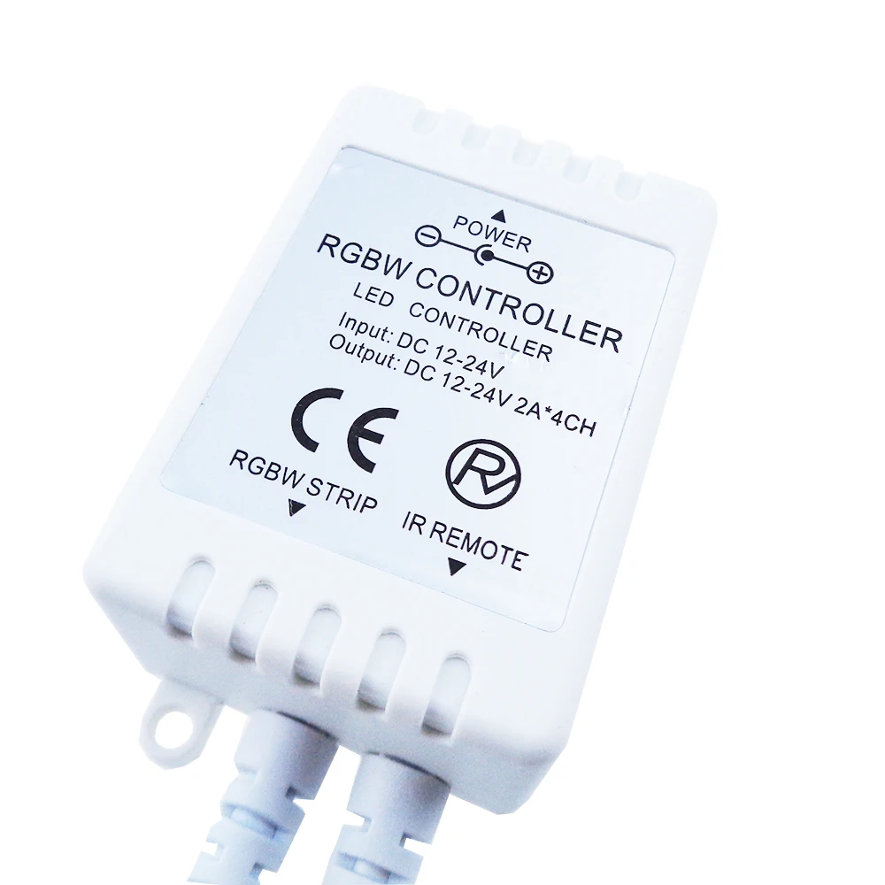 DC12 24 V 2A * 4 канала 40Key RGBW Led контроллер Диммер ИК пульт дистанционного управления