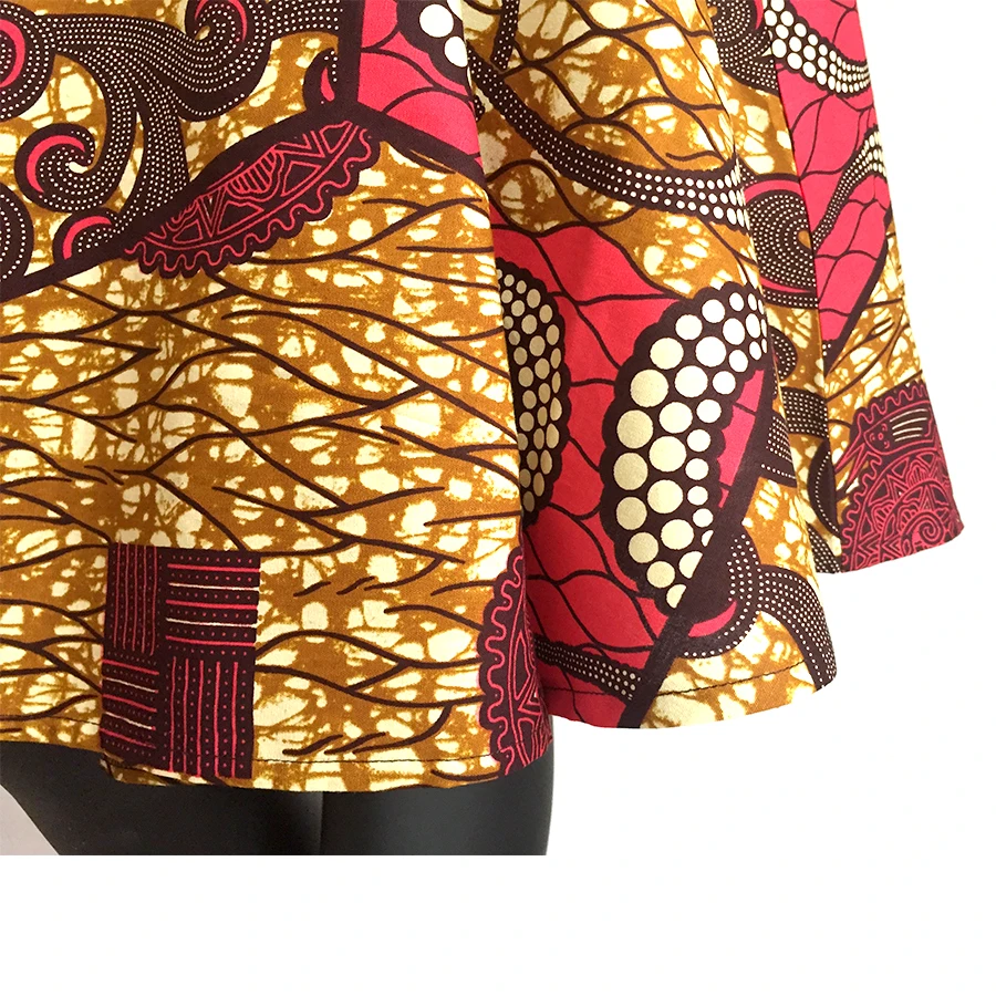 2018 г. высокоуличное Африканское женское платье AFRIPRIDE private custom до середины икры с