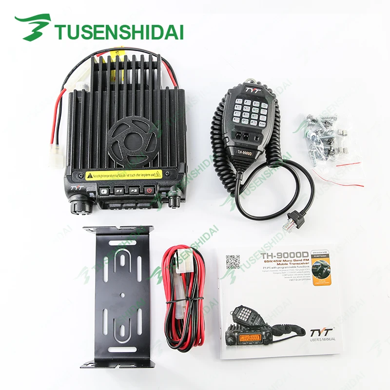 DHL/EMS быстрая доставка 60 Вт скремблер оригинальный TYT TH 9000D Mono Band VHF радиоприемник