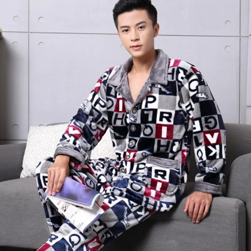 Новинка 2016 мужские комплекты халатов осенне зимний теплый комплект халата|robe