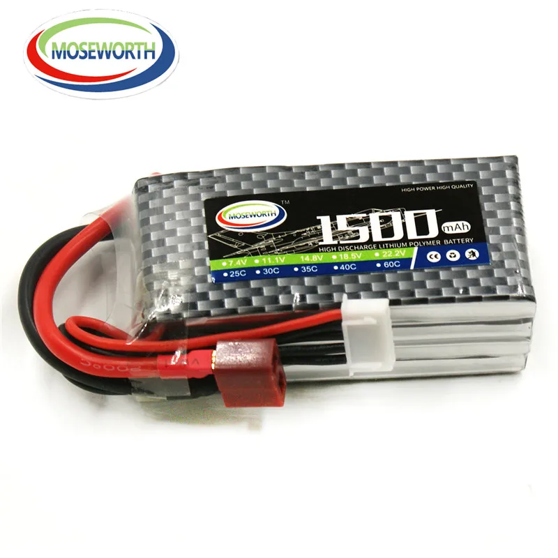 4S 14 8 V 1500 мА/ч 60C провод с силикатной гелевой Батарея для радиоуправляемого