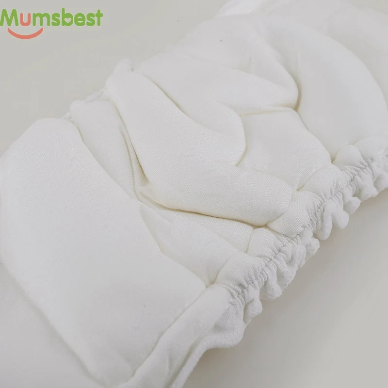 [Mumsbest] 10 шт. бамбуковый хлопок 5 слойные вставки для детской одежды смена