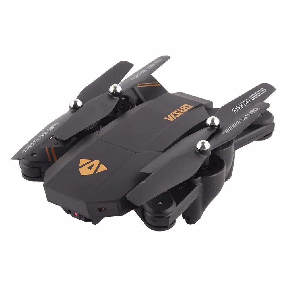 Селфи Дрон с камерой XS809 XS809w Fpv Дрон Радиоуправляемый Дрон вертолет Квадрокоптер мини складной DroneToy для детей подарок XS809HW