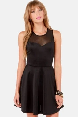 Cocktail Go with The Bow Black Dress | Женская одежда