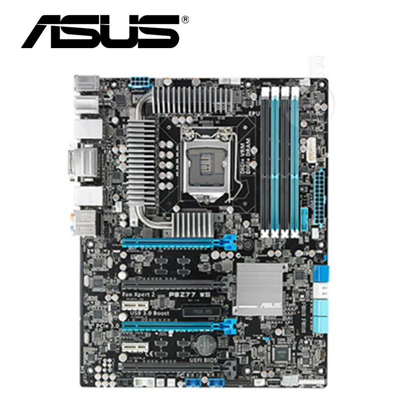 Настольная Материнская плата ASUS P8Z77 WS Z77 Socket LGA 1155 i3 i5 i7  DDR3 32 Гб ATX UEFI BIOS, оригинальная б/у материнская плата в продаже |  Компьютеры и офис | АлиЭкспресс