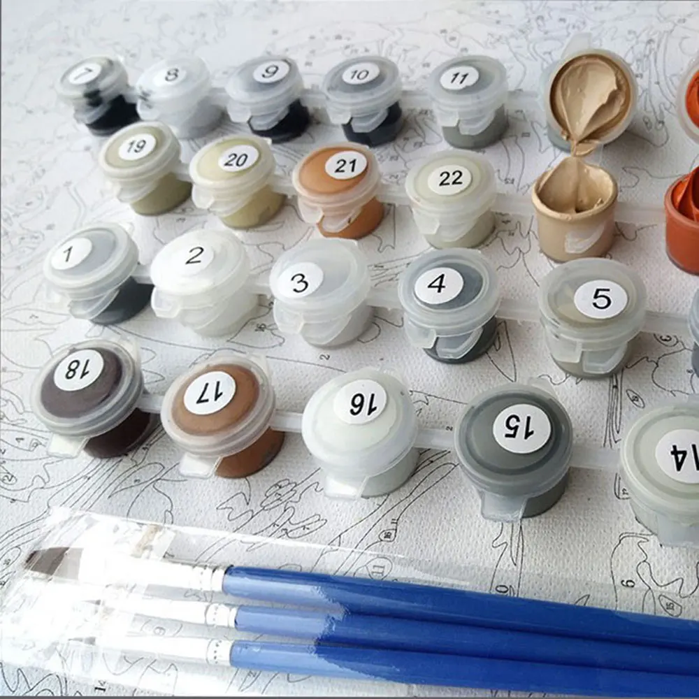 Распродажа деревянная рамка цветок для самостоятельного рисования по номерам