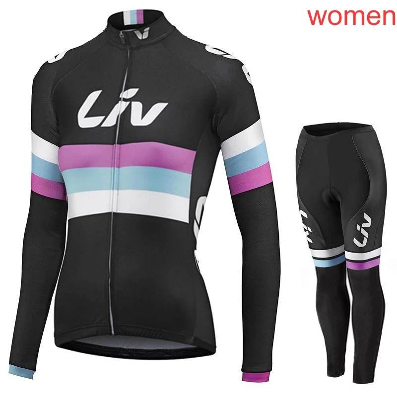 jersey and pants 05 Pro Team, Женская велосипедная майка с длинным рукавом, для велосипеда, MTB, Джерси, комбинезон, костюм, быстросохнущий, дышащий, для гонок, одежда для велосипеда K2401 - Цвет: jersey and pants 05