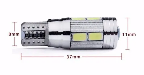Комплект 4 лампада Cambus Canceller 10 Led 5630 T10 Pingo Tipo Branco/Cristal Azul | Автомобили и мотоциклы