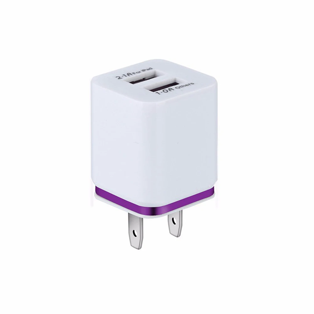 US plug C США Plug Универсальное usb-зарядное устройство для мобильного телефона настенное зарядное устройство для быстрой зарядки США USB адаптер для быстрой зарядки для iphone X 7 - Тип штекера: US plug C
