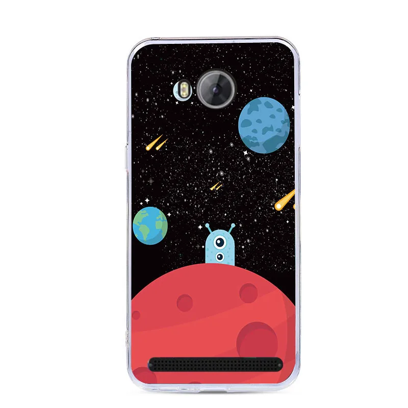 J&ampR Ultra Thin Phone Case For Huawei Y3II Y 3 II Soft Silicon Cover Pattern Y3 2 LUA L21 Cases Cartoon Animals |