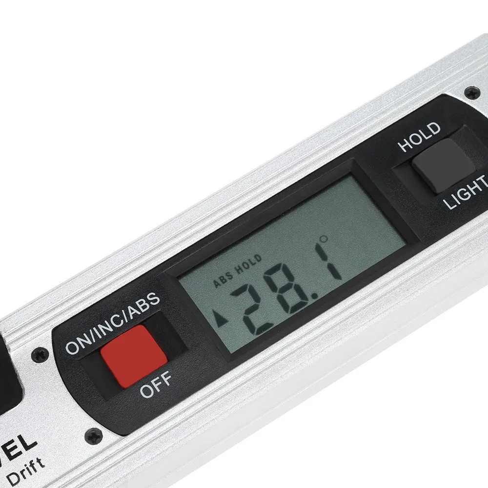 400mm Bubble Level Digital Angle Meter Gauge 16inch Electronic Protractor Inclinometer Measuring Tools|protractor digital|digital level