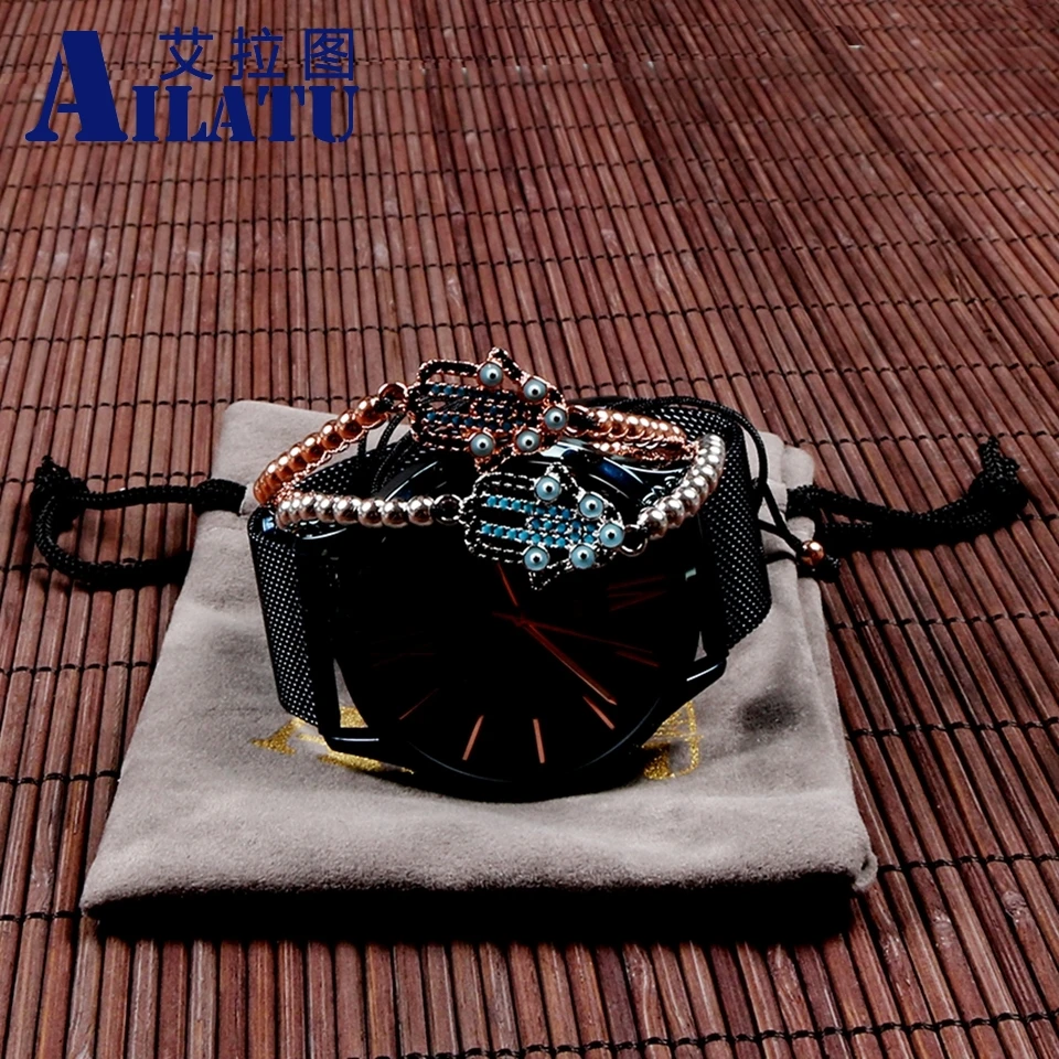 Ailatu подарок для влюбленных 4 мм круглые бусины с продвинутым покрытием