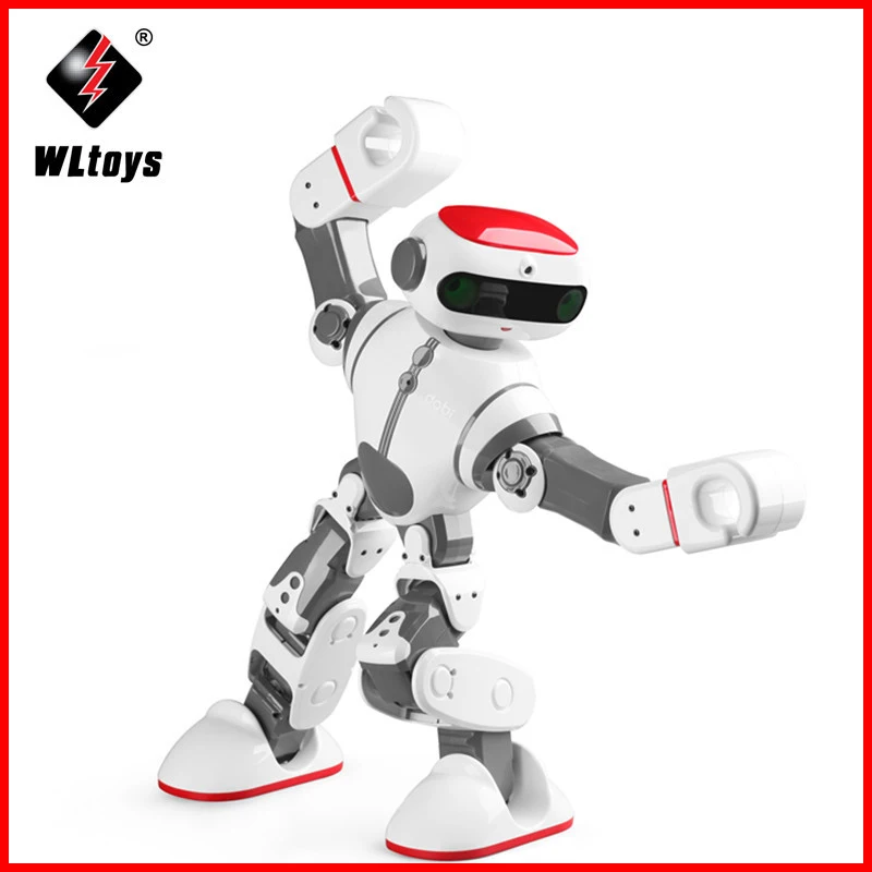 Оригинальные игрушки WLtoys F8 Dobi умный человекоид RC робот Голосовое управление с