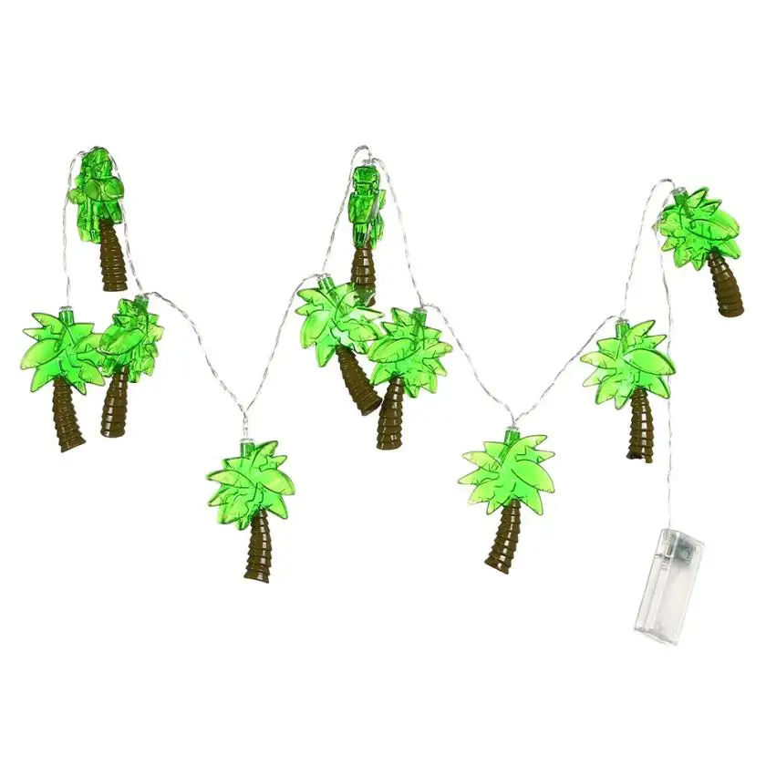Coconut Tree Fairy Lights 10 LED Christmas Wedding Decor String Light Supplies christmas decorations for home C3083 | Дом и сад