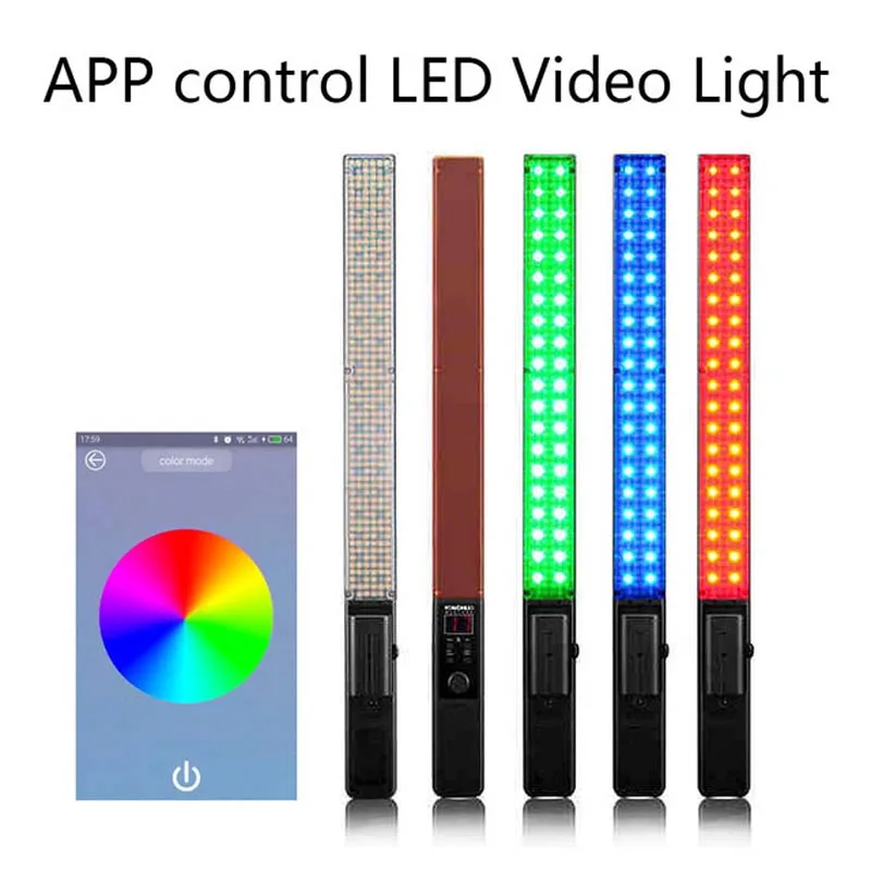 Светодиодный светильник YONGNUO YN360 для профессиональной фотографии 3200K 5500K RGB Stick