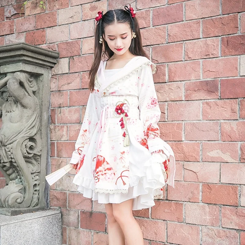 Юката Женские кимоно традиционное японское кимоно платье obi haori японская косплей одежда Гейша костюм DD1555