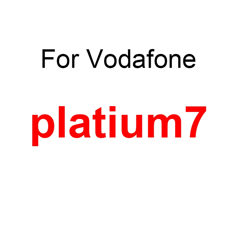 Закаленное Стекло для Vodafone Smart V8 N8 E8 N9 lite C9 Power3L ultra7 6 TURBO7 во-первых защитный экран, прозрачный Стекло защитная пленка - Цвет: platium7