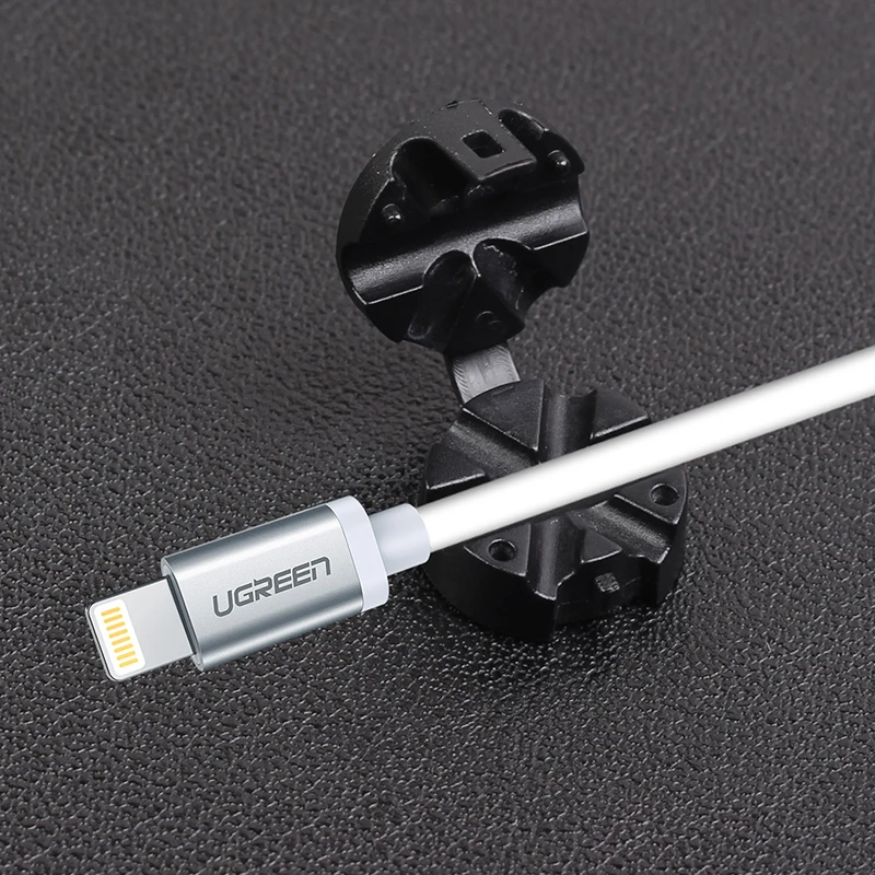 Автомобильный держатель для USB кабеля зарядного устройства зажим аккуратный