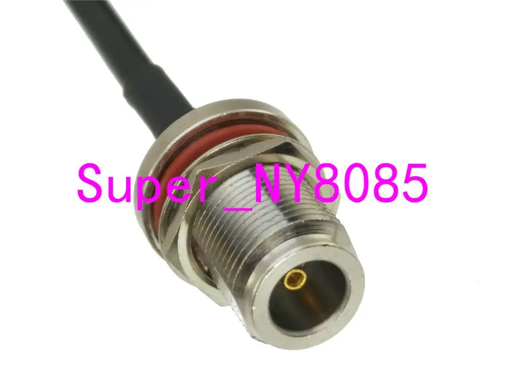 RG58 N Женский Джек гайка с переборкой для RP TNC штекер Прямой RF гибкий