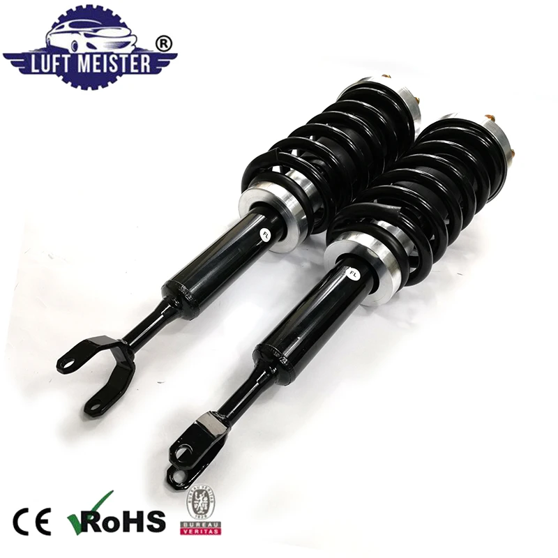 5pcs Fit for Audi A6 C5 4B Allroad, Quattro 1999-2006 Coil Spring Conversion Kit with EBM Air Suspension Struts Replacement
