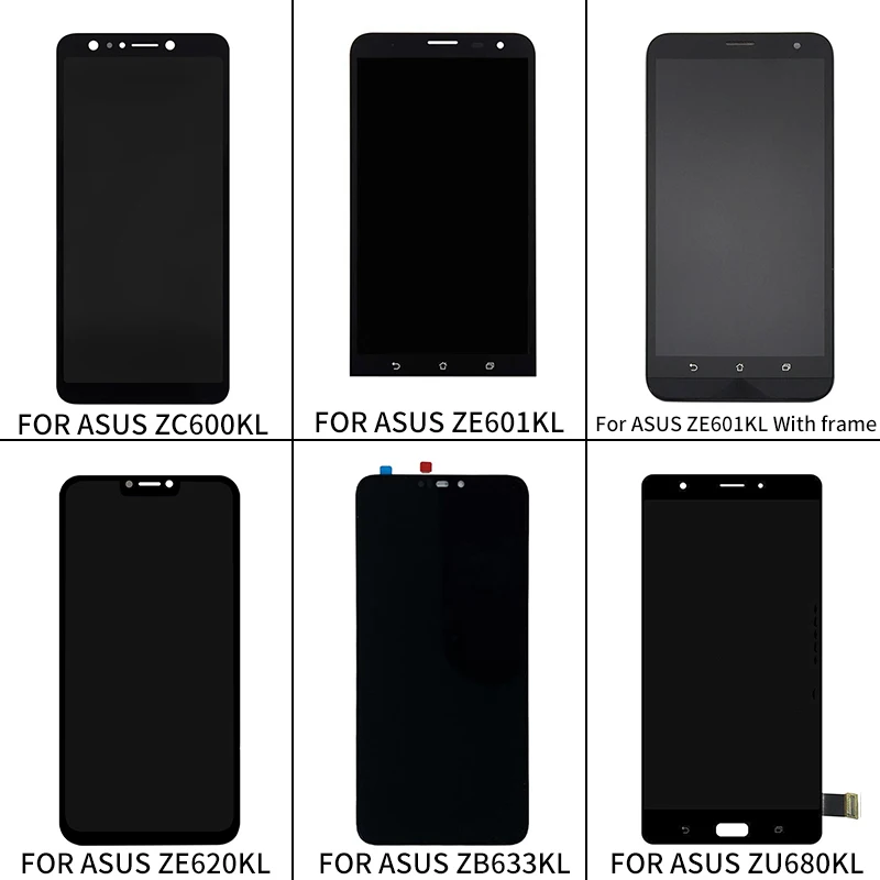 ЖК дисплей и дигитайзер сенсорного экрана в сборе для ASUS ZE601KL ZC600KL ZE620KL ZB633KL ZU680KL