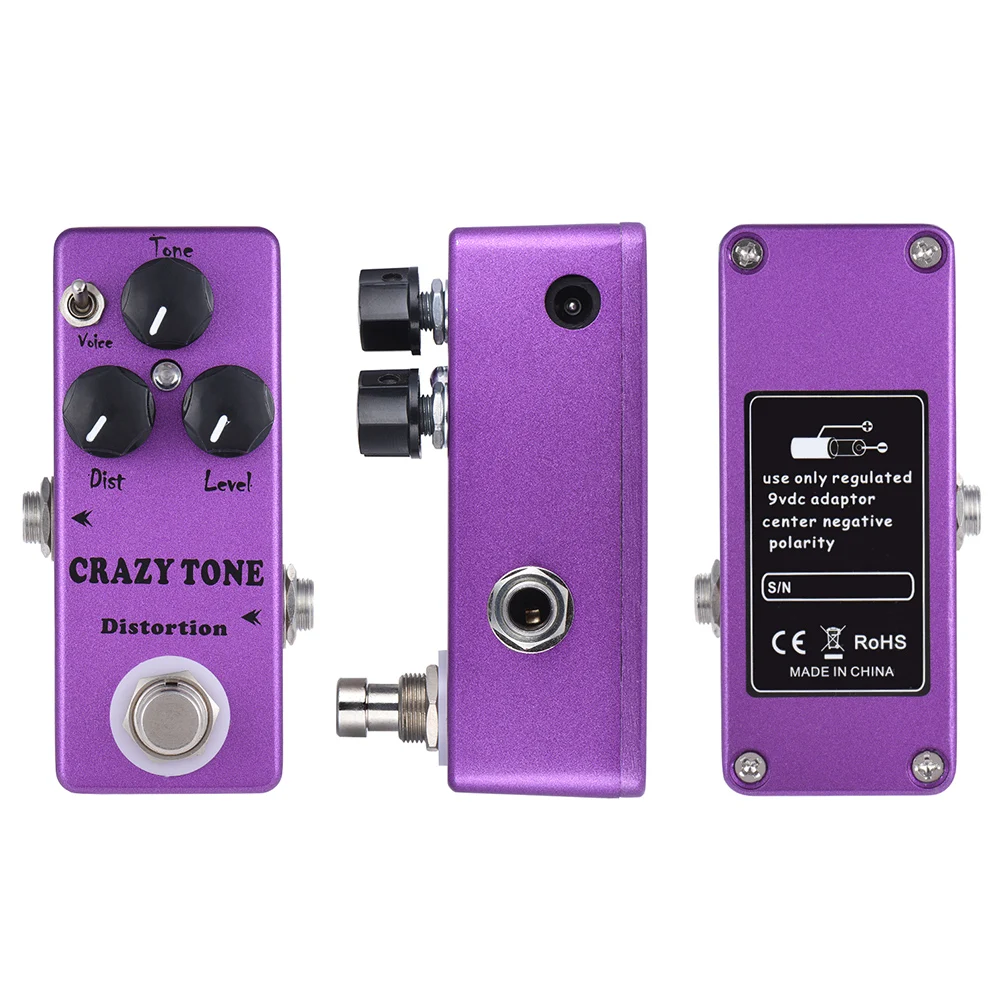 MOSKY MP 50 CRAZY TONE RIOT Distortion Mini Одиночная педаль эффектов для гитары True Bypass|true bypass|guitar