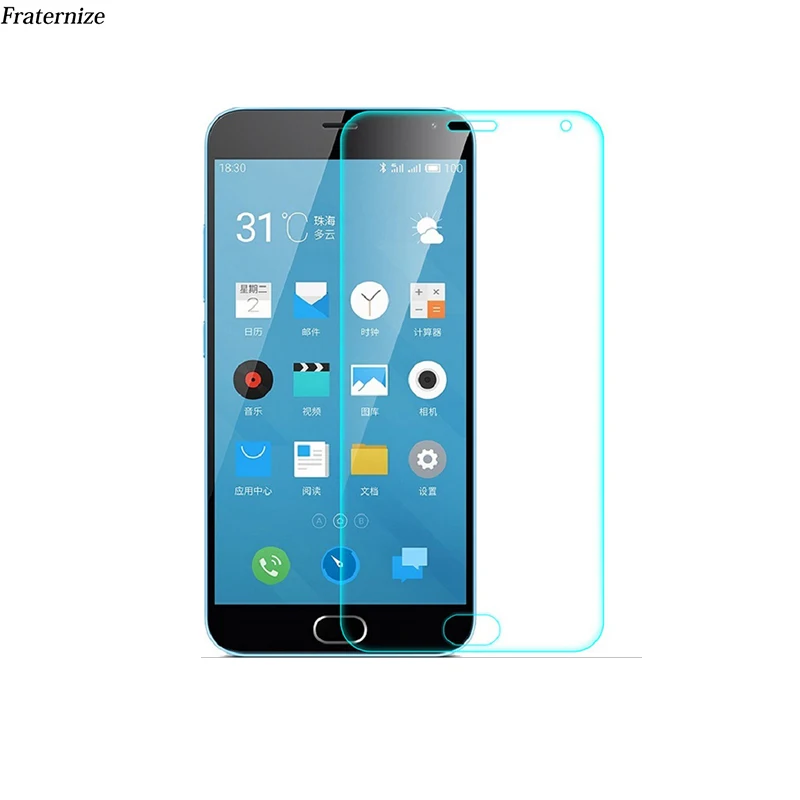 9H 0.26 мм 2 5 D Закаленное защитное стекло для экрана Meizu м2 Note 2|glass installing|glass illusionsglass