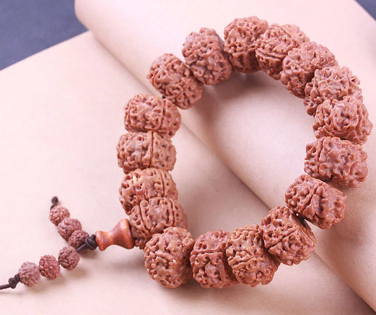 The enrichment of red meat Nepal five Vajra Bodhi Beads Bracelet hand flap sub string 20 Wenwan beads wholesale agent | Украшения и