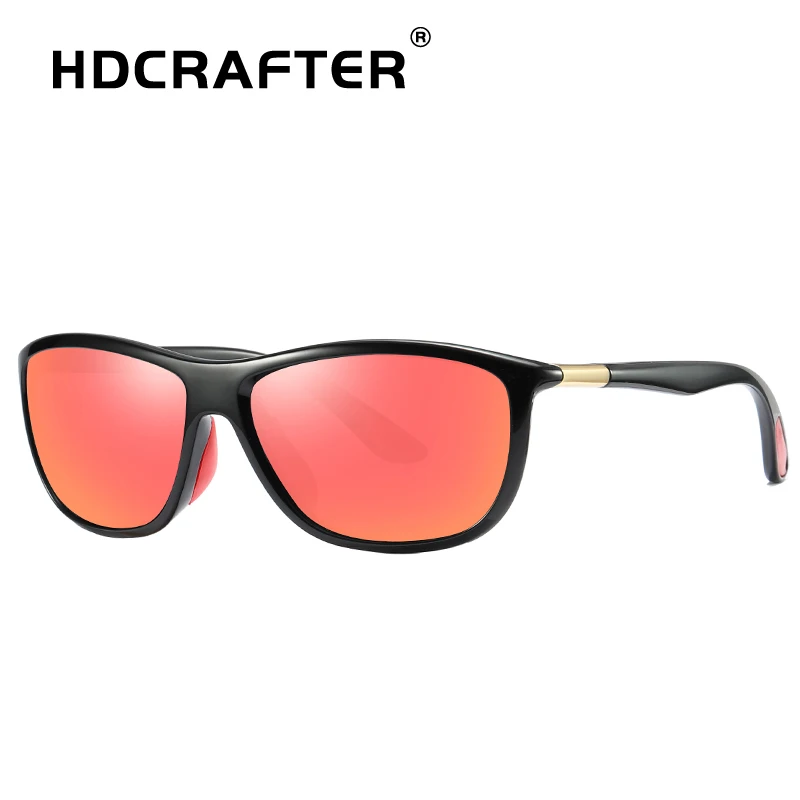 HDCRAFTER бренд для мужчин модные поляризационные солнцезащитные очки женщин
