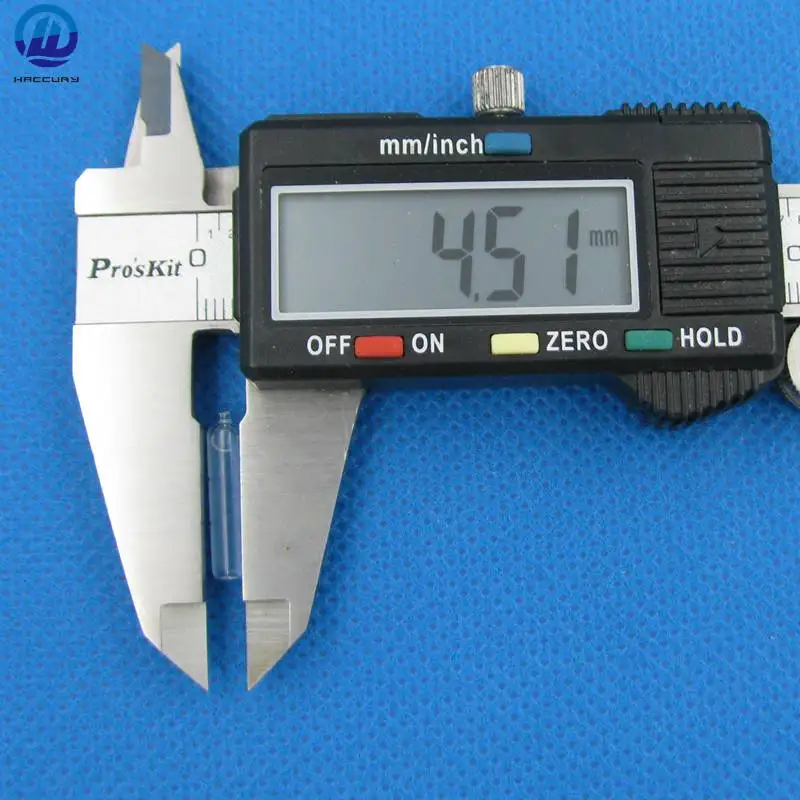 QASE 4 5*20 мм мини цилиндр с пузырьковым уровнем специальный стеклянный флакон