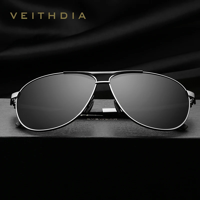 Veithdia 2019 Brand Designer Fashion Sunglasses Men's Polarized Mirror Sun Glasses Eyewear Accessorie For Men 3028 |